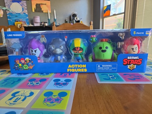Brawl stars action figure 5 - stars,