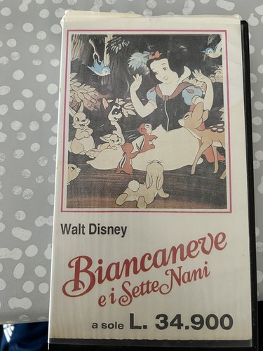 Biancaneve sette nani - sette, walt