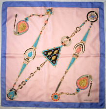 - MUST DE CARTIER  Foulard   soie  TBEG  vintage Scarf  83x86 cm