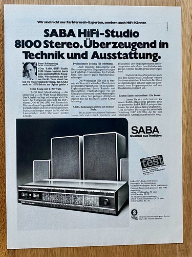 1975 saba hifi - hifi, 8100