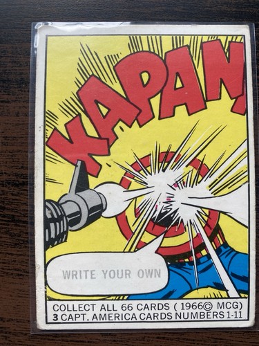 Donruss 1966 captain america - donruss,