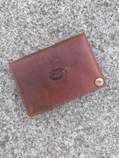 Porta carte The Bridge in pelle marrone