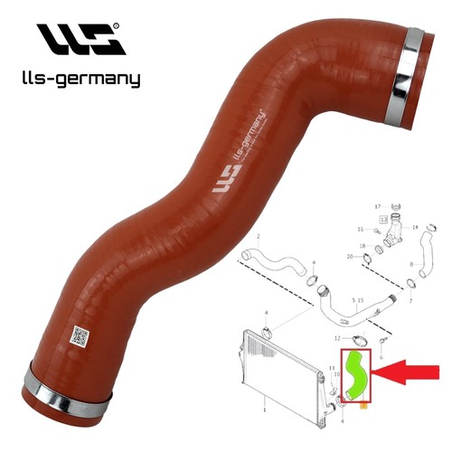 Tubo turbo silicone - in,