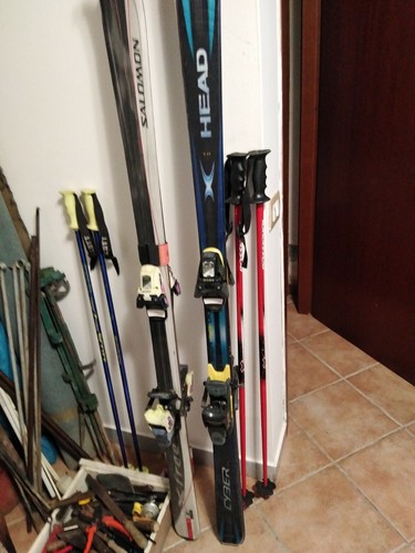 Coppie sci con - coppie, racchette 