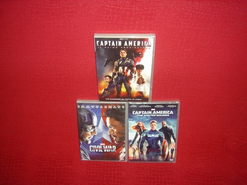 Captain america dvd film - dvd, 3