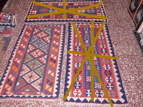 Kilim lana 132x72 - kilim,