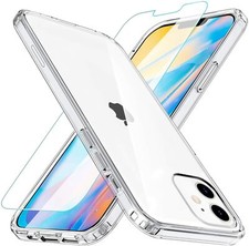 COVER CUSTODIA + PELLICOLA VETRO TEMPERATO PER IPHONE 17 16 15 14 13 12 PRO MAX