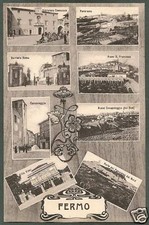 ASCOLI PICENO FERMO 02 CAMPOLEGGIO - VILLA VINCI - BIBLIOTECA Cartolina 1914