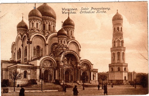 Cartolina varsavia - varsavia,