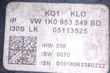 Centralina comandi multifunzione devioguidasgancio  VOLKSWAGEN GOLF (1K) 1.4 FSI