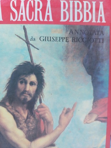 Sacra bibbia annotata - bibbia,