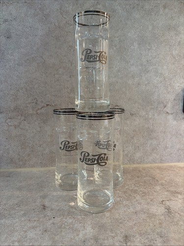 Bicchieri vintage pepsi cola - bicchieri,