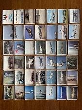 Lotto 76 Figurine Aerei Panini con Veline Senza Doppie