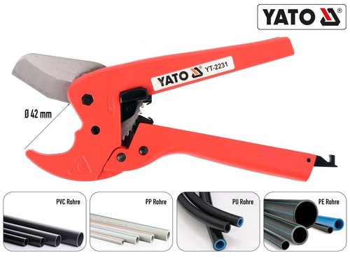 Tagliatubi forbici pvc - tagliatubi,