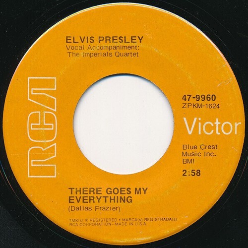 Elvis presley 45 rpm - elvis, 7''