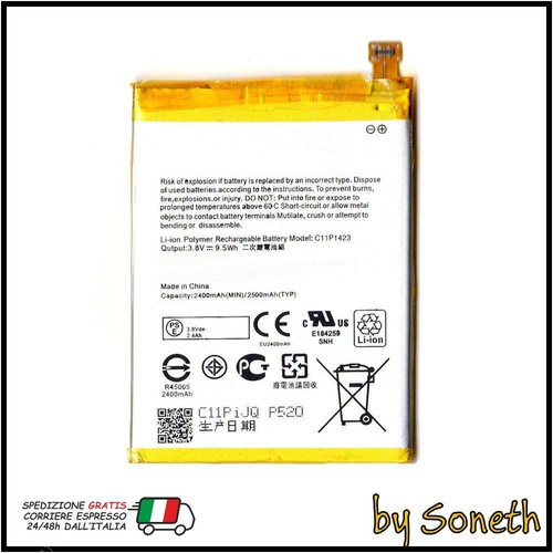Batteria per asus - batteria, zenfone