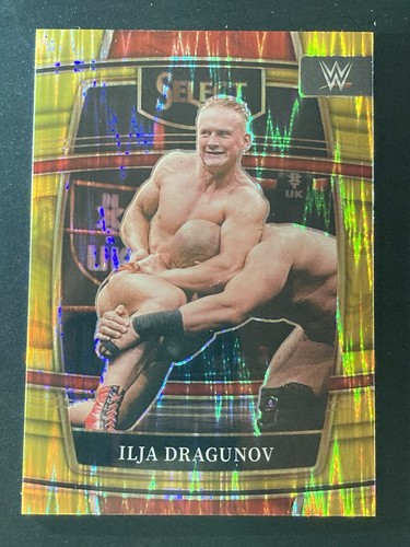 2022 panini select wwe ilja - select,