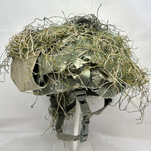 Casco mimetico sintetico
