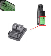 PER FIAT DUCATO 2014 2018 INTERRUTTORE PULSANTIERA COMANDO ALZAVETRI VERDE