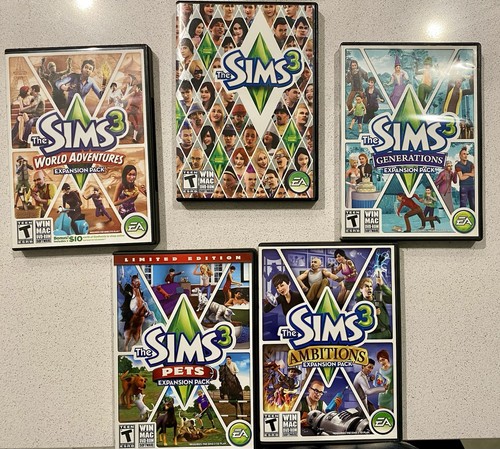 The sims mac 4 pacchetti - the,