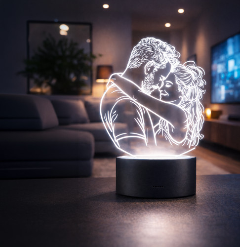 Lampada led personalizzata