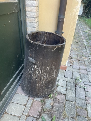 Antico staio grano - staio, legno