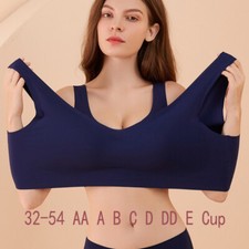Reggiseno donna reggiseni senza ferretto causa comfort senza cuciture spalline larghe reggiseno