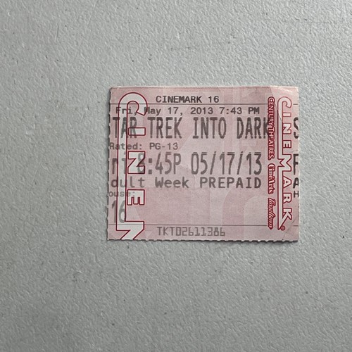Biglietto film stub - film, --