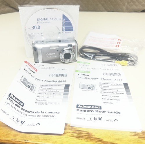 Canon powershot a460 0 - canon, 5,0