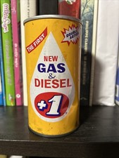 Latta lattina +1 new gas & diesel the first Auto Moto D Epoca Vintage...