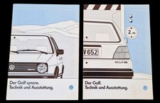 2x VW GOLF CL GL GT GTD Syncro