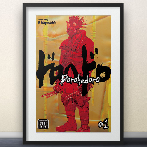 Dorohedoro volume cover - dorohedoro, art