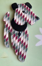 Spilla vintage Lea Stein cane Terrier