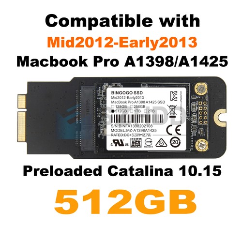 Ssd 512 per macbook pro - gb,