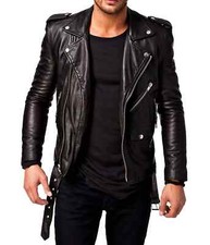 Giacca in pelle da