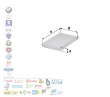 FILTRO ABITACOLO CITROEN C2 C3