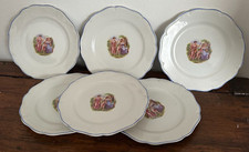 Serie di 6 piatti da