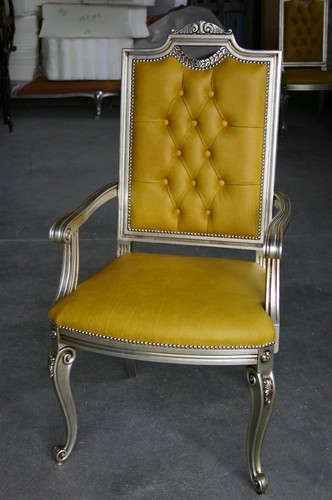 Sedia capotavola imbottita - sedia,