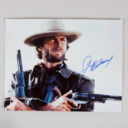 Foto firmata clint - firmata, eastwood