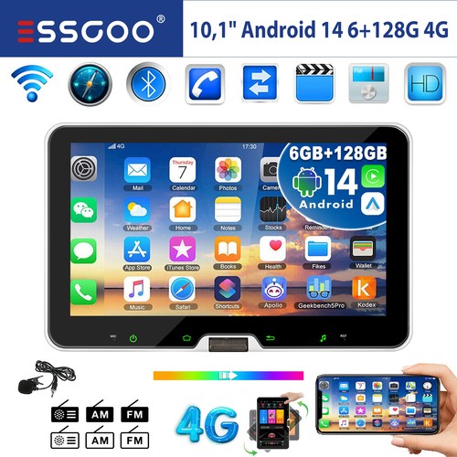 Schermo girevole din 1 - din, 10.1"