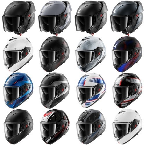 Casco moto modulare