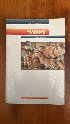 Lingua greca grammatica - -,