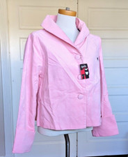 Giacca velluto a coste rosa