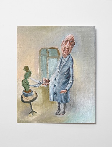 Quadro olio vintage