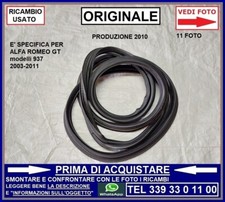 GUARNIZIONE PORTELLONE POSTERIORE BAGAGLIAIO ORIGINALE ALFA ROMEO GT 2003-2011