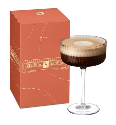 Bicchiere cocktail nespresso - bicchiere,