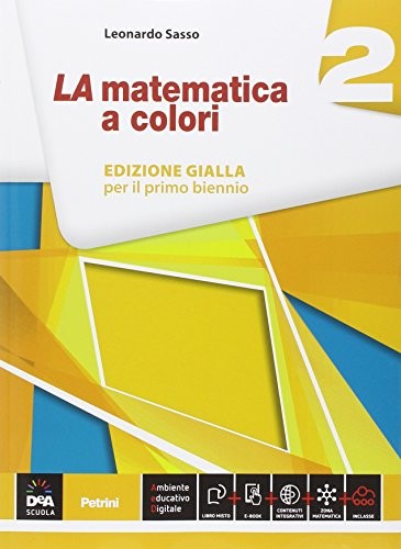 Matematica colori gialla 2 - colori,