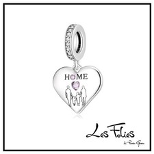 Charm Cuore Famiglia pietra