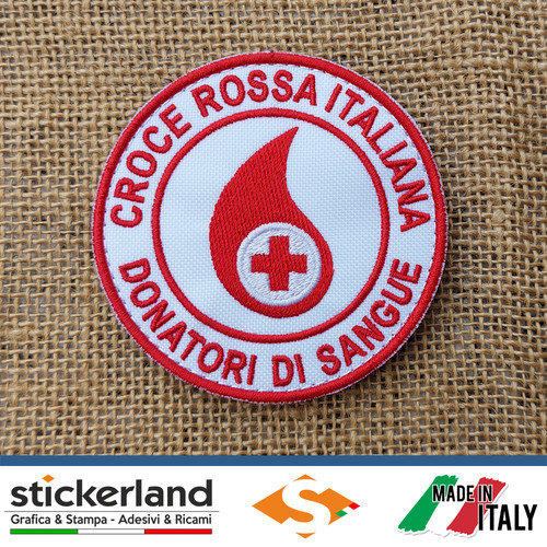 Toppa patch croce - toppa,