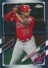 2021 Topps Chrome #201 JUSTIN UPTON - Los Angeles Angels